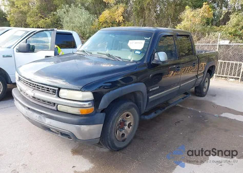 2001 Chevrolet Silverado 1500Hd Ls из США, поврежденный, VIN 1GCGC13U51F212563